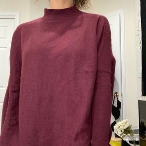 mockneck sweater